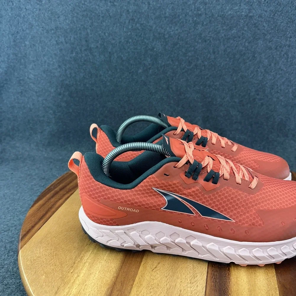 Altra Women's Outroad Trail Running Shoes Sneakers Red Orange Sz 11 Worn Once